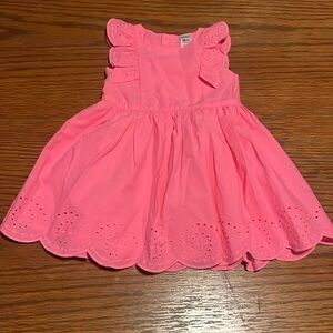NWOT. carter toddlers girls dress. size 18 months